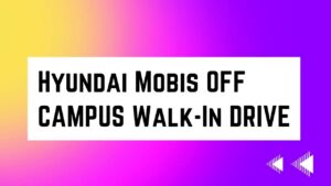 Hyundai Mobis OFF CAMPUS Walk-In DRIVE