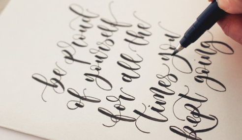 Getting Started With Brush Calligraphy Beginners Course