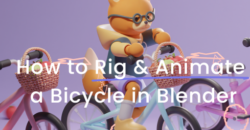 Patata School – How to Rig & Animate a Bicycle in Blender