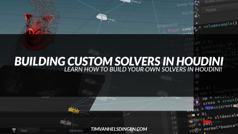 Gumroad – Building Custom Solvers in Houdini