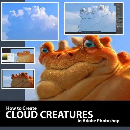 Create Cloud Creatures in Photoshop Aaron Blaise