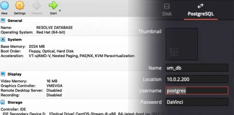 MixingLight – Virtualizing Your Networked Resolve Database Server on Linux