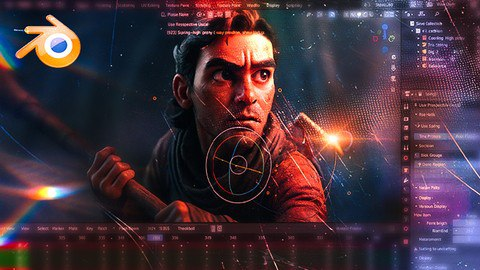 Udemy – 3D Character Modelling, Animation and Rigging Using Blender. 2